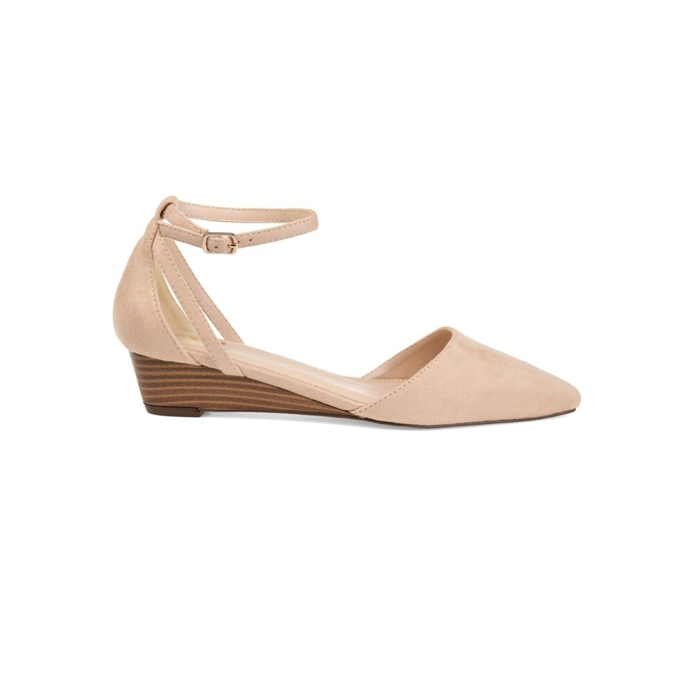 JOURNEE COLLECTION ARKIE WEDGE Beige size 10
